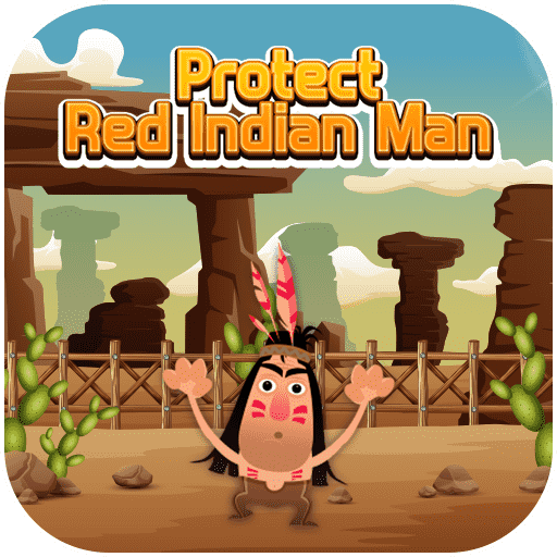 Play Protect Red Indian Man Game on insurancesmedia